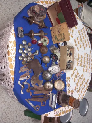 Lote piezas bici antigua