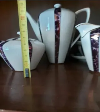 GEF'50- Porcelana Oro- Sin uso