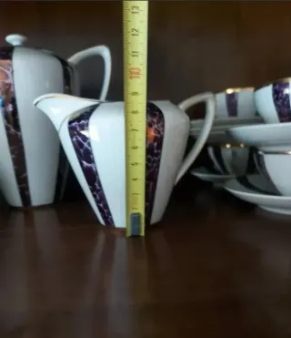 GEF'50- Porcelana Oro- Sin uso