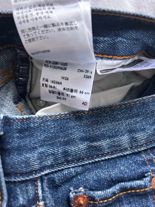 Jeans Levi's donna blu