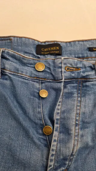 Calça Ganga Cavemen Tapered Azul