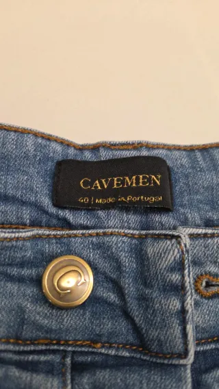 Calça Ganga Cavemen Tapered Azul