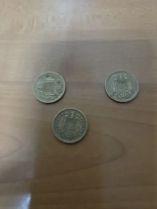 Moneda 1 peseta Franco 1966 estrella 71