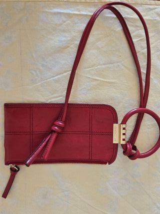 See By Chloé Bolso Rojo con Asa y Correa