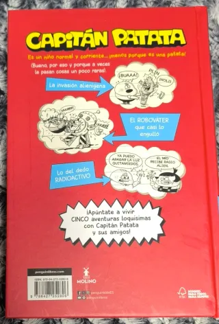 Libro de capitán patata