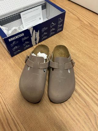 Birkenstock Boston Beige