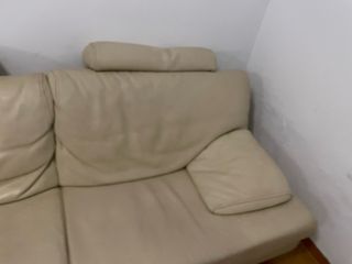 Sofá Roche Bobois Piel Beige