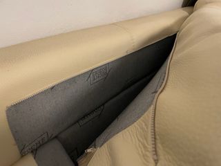 Sofá Roche Bobois Piel Beige