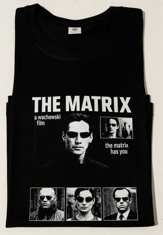 Camiseta Matrix Neo Negra Talla M