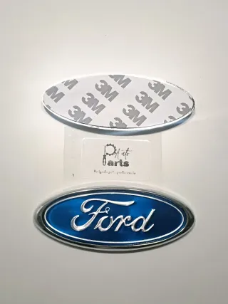 Emblema Ford 115mm Azul