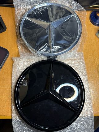 Estrella Mercedes-Benz Parrilla Delantera medida19