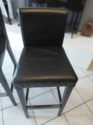 Sgabello bar in VERA pelle!!!