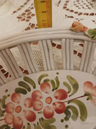 Porta frutta ceramica Bassano vintage