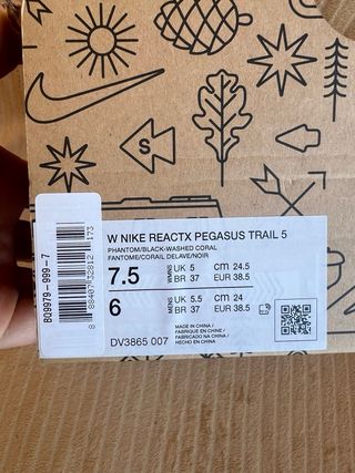 Zapatillas Nike ReactX Pegasus Trail 5 ( 38.5 )