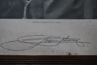 Antiguo grabado Franco Franco