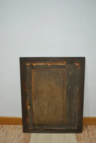 Antiguo grabado Franco Franco