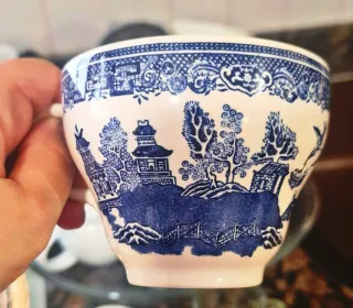 Bandeja decorada metal plateado