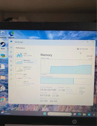 Laptop HP Grigio Argento