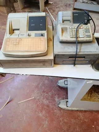 2 Cajas Registradoras Sigma y Casio