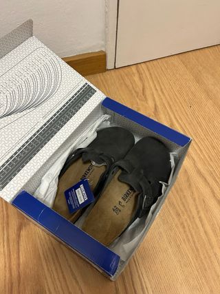 Birkenstock Boston Negro Talla 42