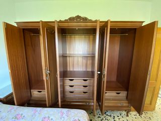 Set Dormitorio Vintage Madera