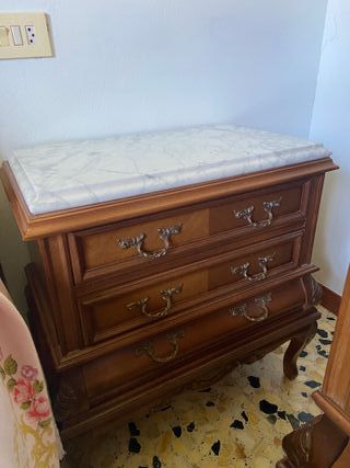 Set Dormitorio Vintage Madera