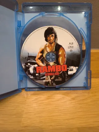 Rambo La Trilogía Blu-ray español, como nueva