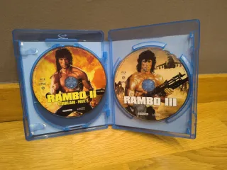 Rambo La Trilogía Blu-ray español, como nueva