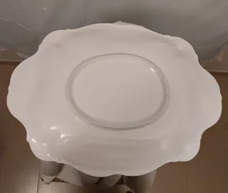 SOPERA,BANDEJA PORCELANA.CAPODIMONTE VINTAG.FUENTE