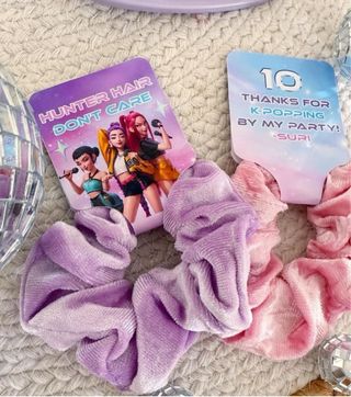 Bolsitas chuches cumpleaños K-Pop Demon Hunters