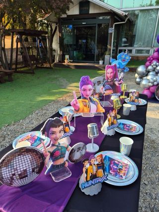 Bolsitas chuches cumpleaños K-Pop Demon Hunters