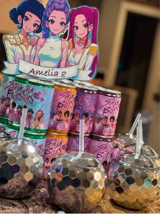 Bolsitas chuches cumpleaños K-Pop Demon Hunters