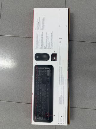 Teclado y Ratón Logitech Inalámbricos
