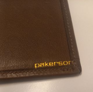 portafoglio bi-fold da uomo Pakerson in pelle