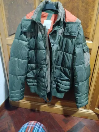 Casaca Mango Invierno Hombre