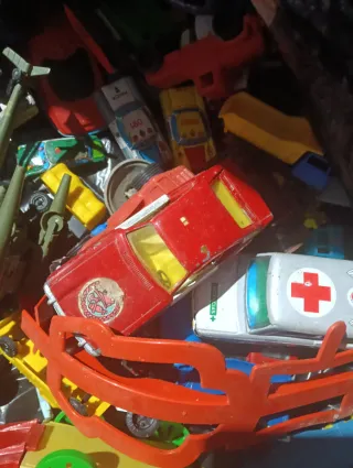 Lote coches chapa antiguos