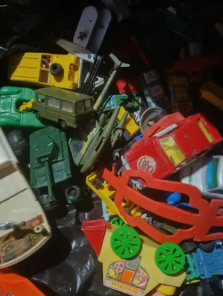 Lote coches chapa antiguos