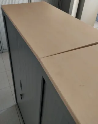 Armario Metálico Persiana Gris