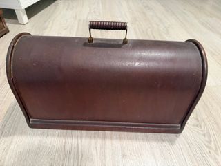 Tapa Máquina Coser Singer Madera