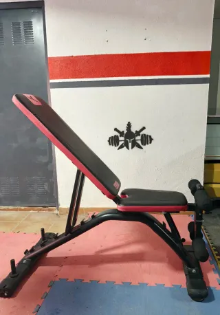 BANCO MUSCULACIÓN DOMYOS BI 910 RECLINABLE