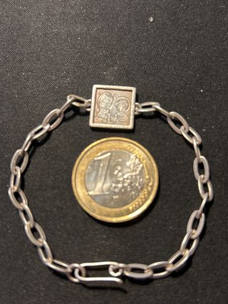 Pulsera plata comunión infantil