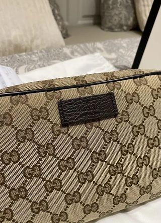Riñonera Gucci Beige y Marrón