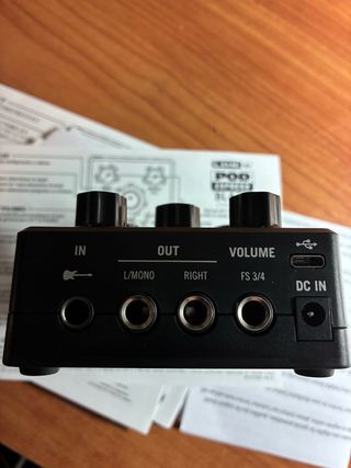 Pedal multiefecto Line 6 Pod Express Negro