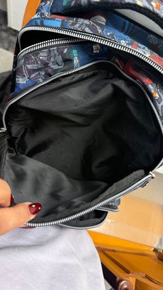 Mochila Totto con estampado de cómic