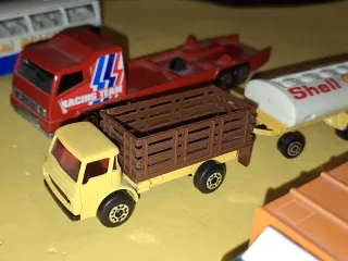 Lote Camiones y Autobús Majorette y Matchbox