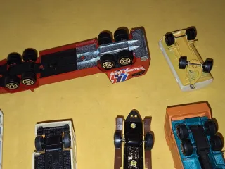 Lote Camiones y Autobús Majorette y Matchbox