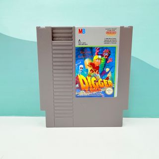 Digger T. Rock NES Pal A Gioco Nintendo Completo