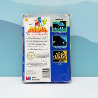 Digger T. Rock NES Pal A Gioco Nintendo Completo