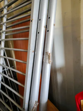 Litera metálica con escalera