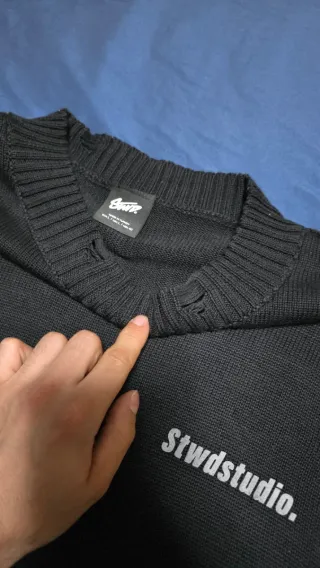 Jersey Pull&Bear Negro Talla L